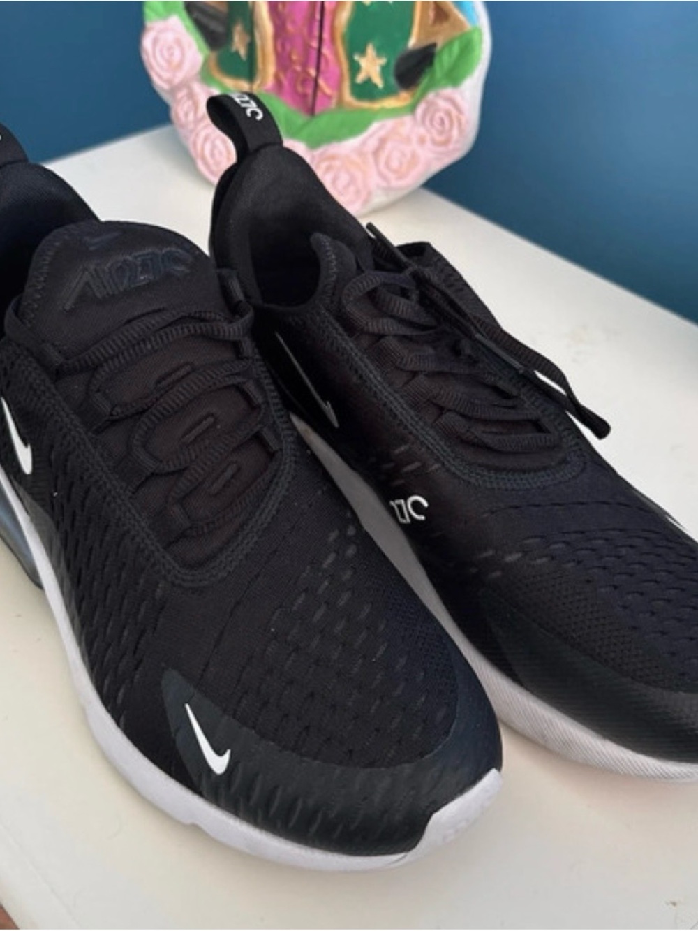Nike Black and White Men's Running Sneakers